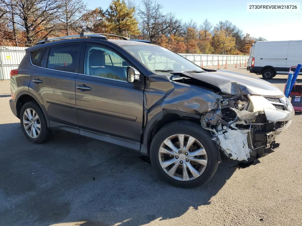 2T3DFREV0EW218726 2014 Toyota Rav4 Limited