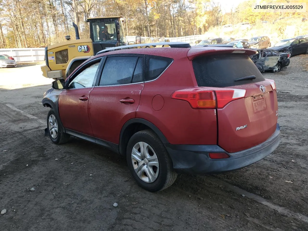 2014 Toyota Rav4 Le VIN: JTMBFREVXEJ005529 Lot: 77427984