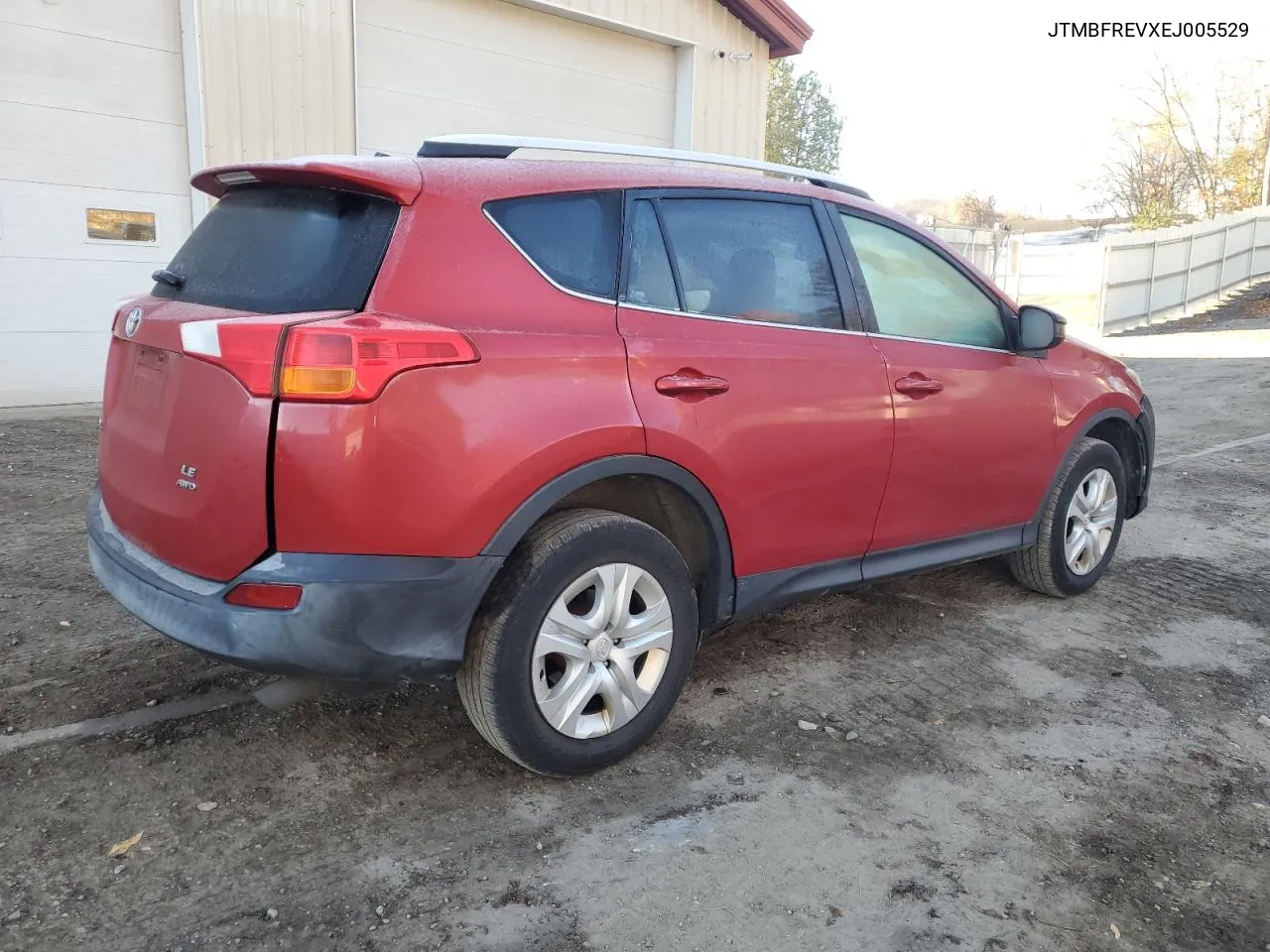 2014 Toyota Rav4 Le VIN: JTMBFREVXEJ005529 Lot: 77427984