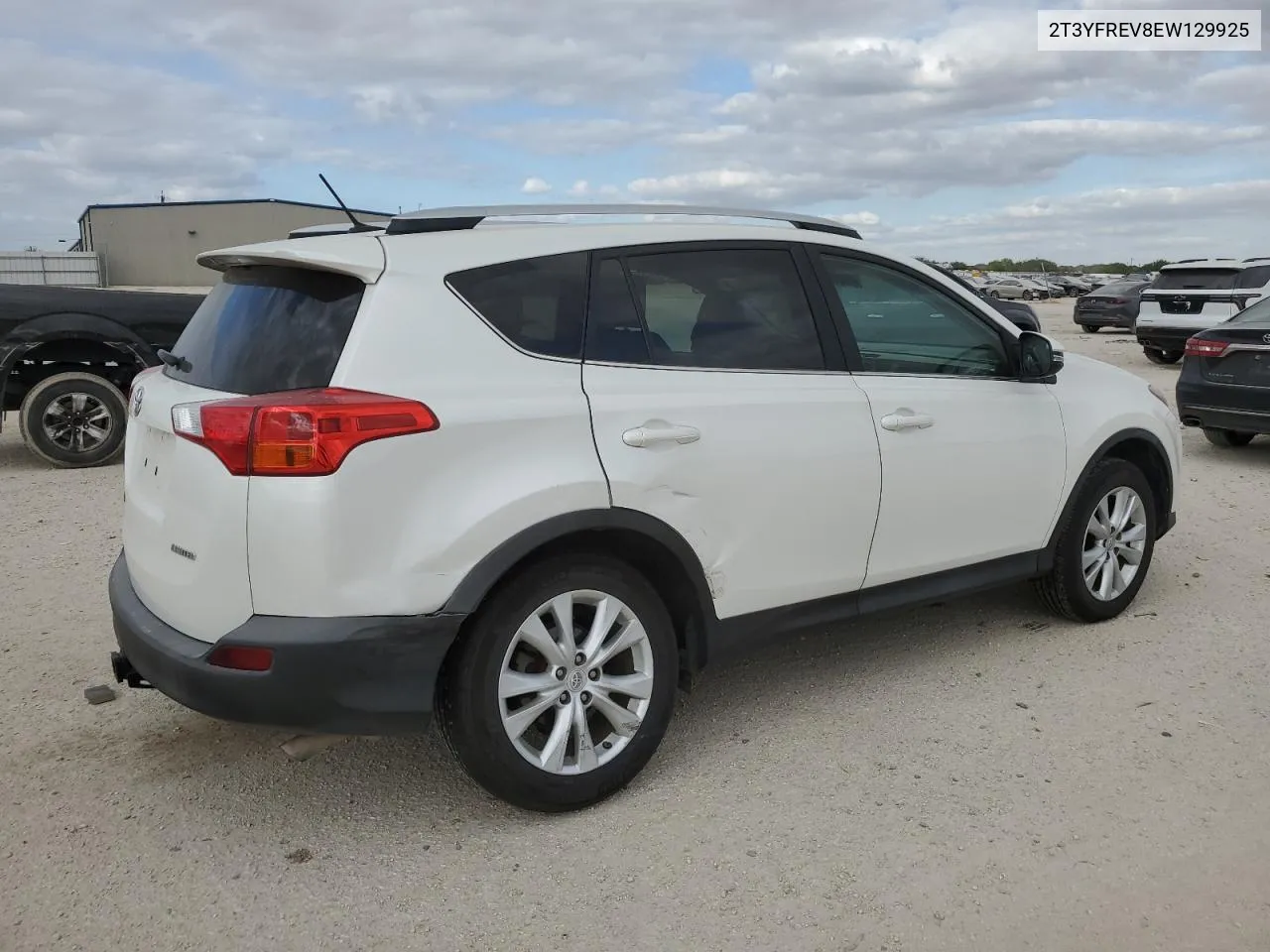 2T3YFREV8EW129925 2014 Toyota Rav4 Limited