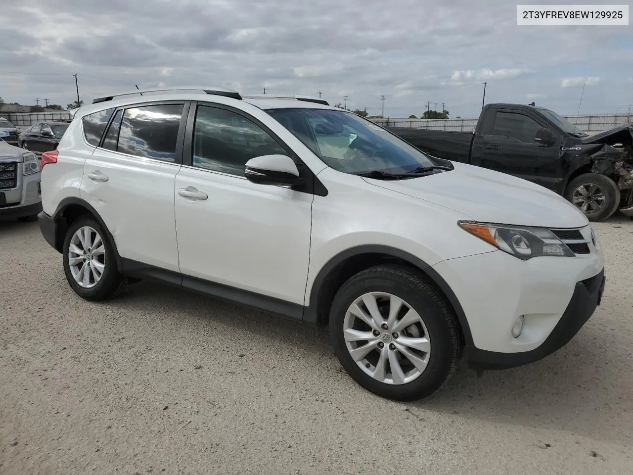 2014 Toyota Rav4 Limited VIN: 2T3YFREV8EW129925 Lot: 77470284