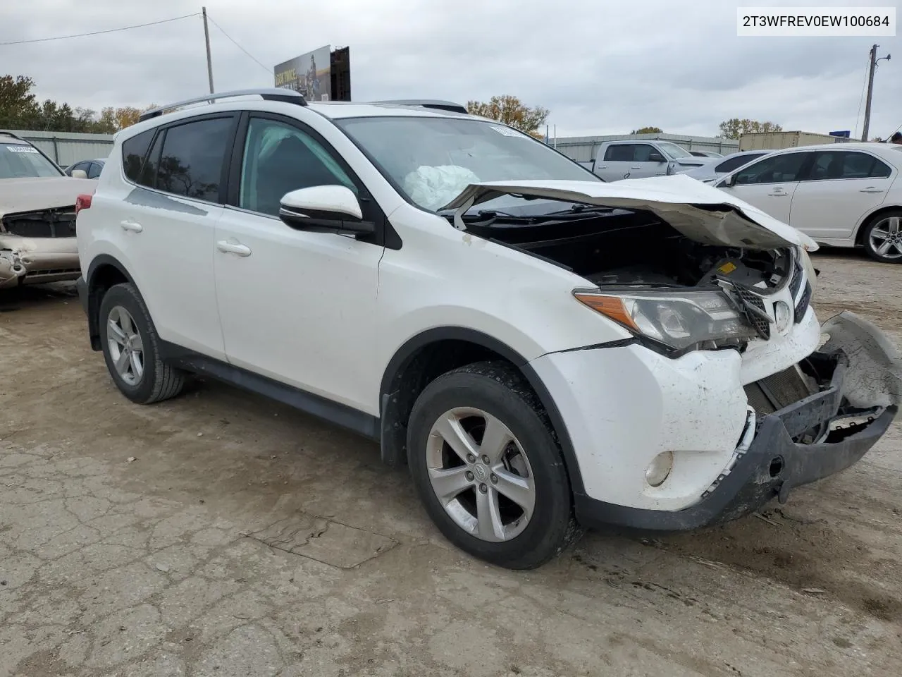 2014 Toyota Rav4 Xle VIN: 2T3WFREV0EW100684 Lot: 77878024