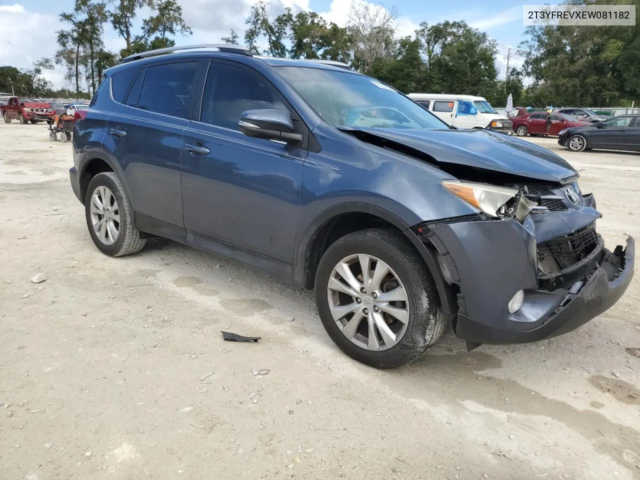 2014 Toyota Rav4 Limited VIN: 2T3YFREVXEW081182 Lot: 78233744