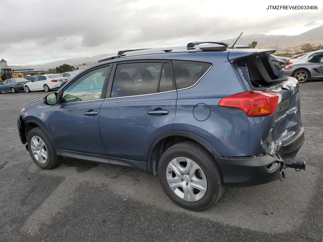 JTMZFREV6ED033406 2014 Toyota Rav4 Le