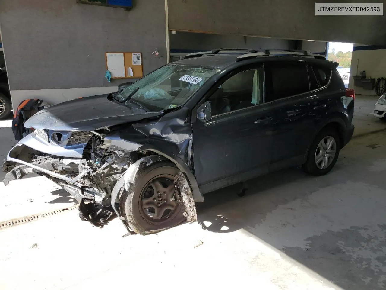 JTMZFREVXED042593 2014 Toyota Rav4 Le