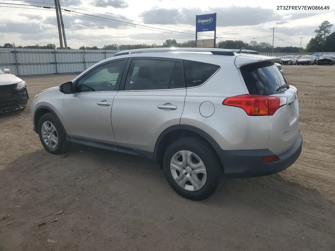 2014 Toyota Rav4 Le VIN: 2T3ZFREV7EW086649 Lot: 78443054