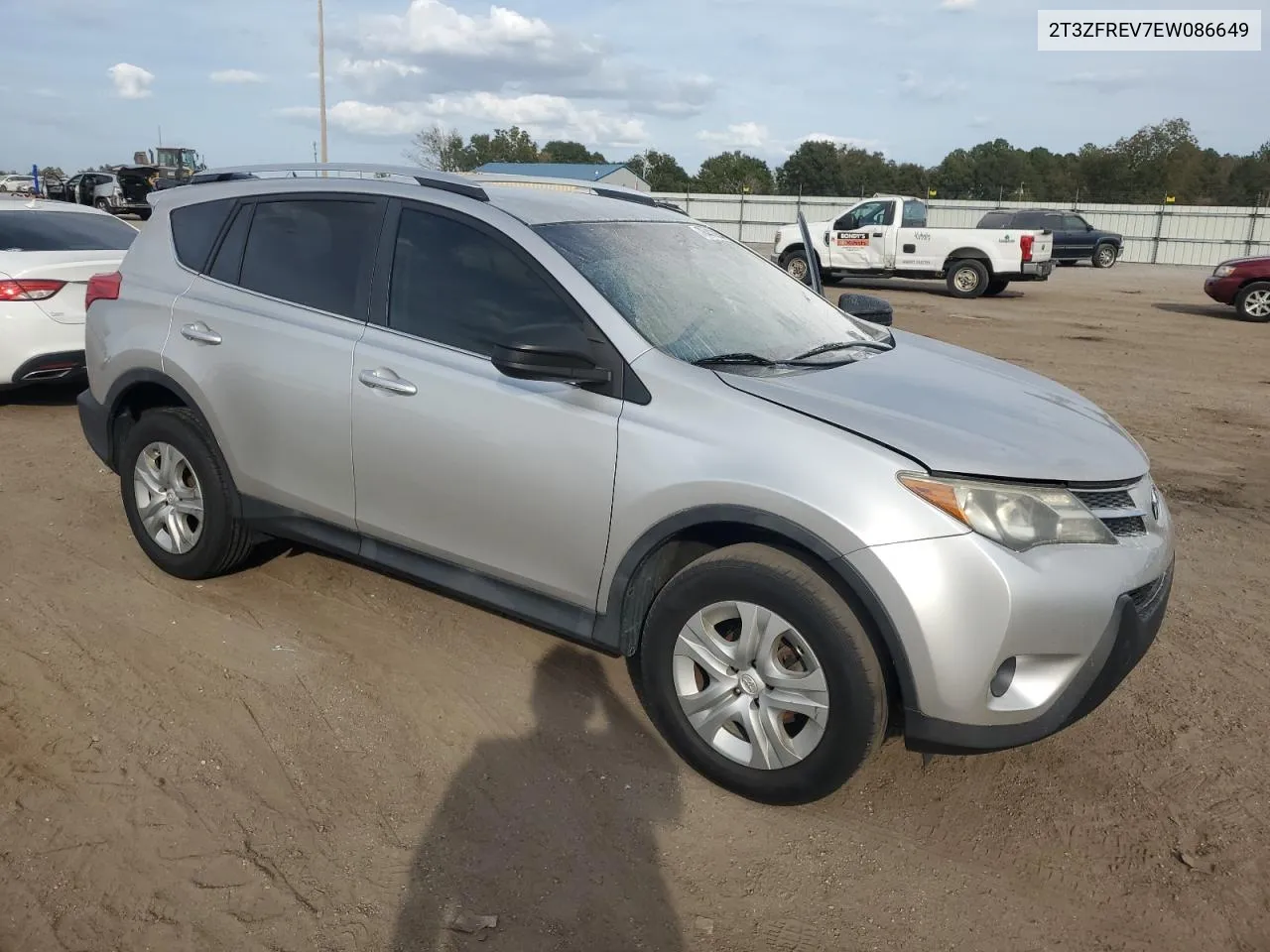 2T3ZFREV7EW086649 2014 Toyota Rav4 Le