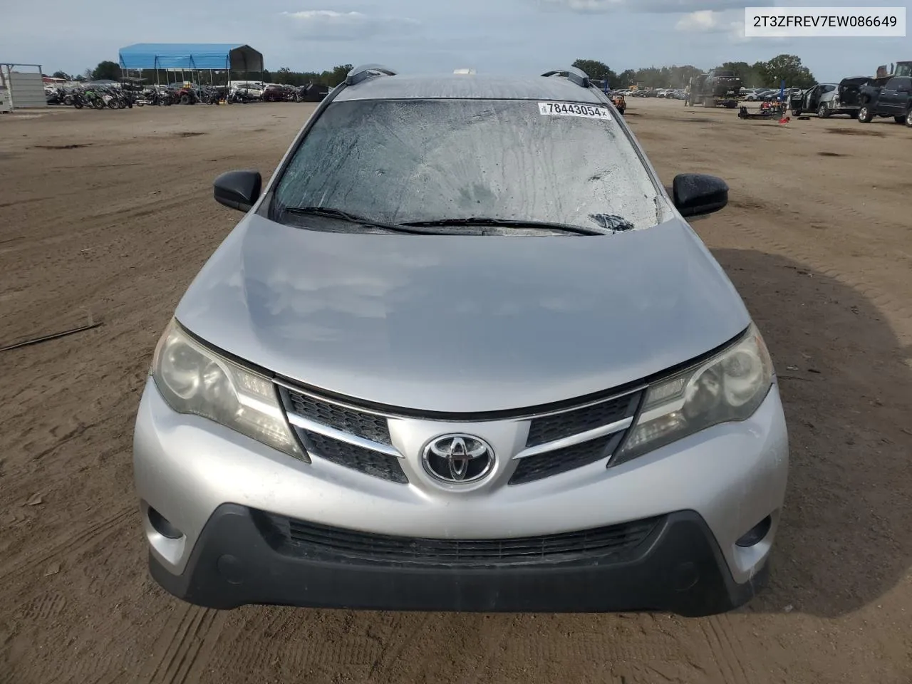 2T3ZFREV7EW086649 2014 Toyota Rav4 Le