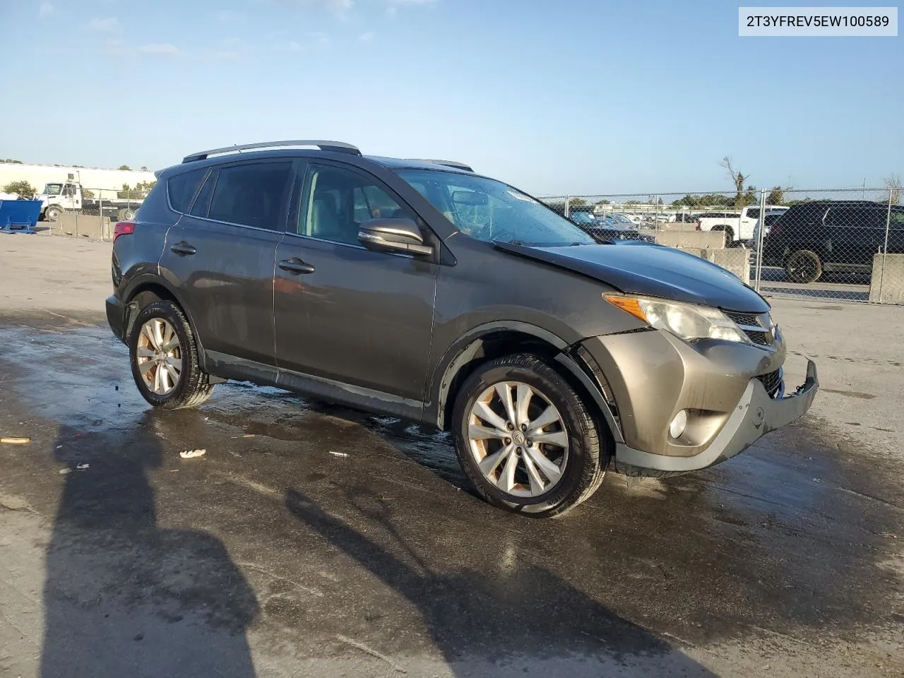 2014 Toyota Rav4 Limited VIN: 2T3YFREV5EW100589 Lot: 78661064