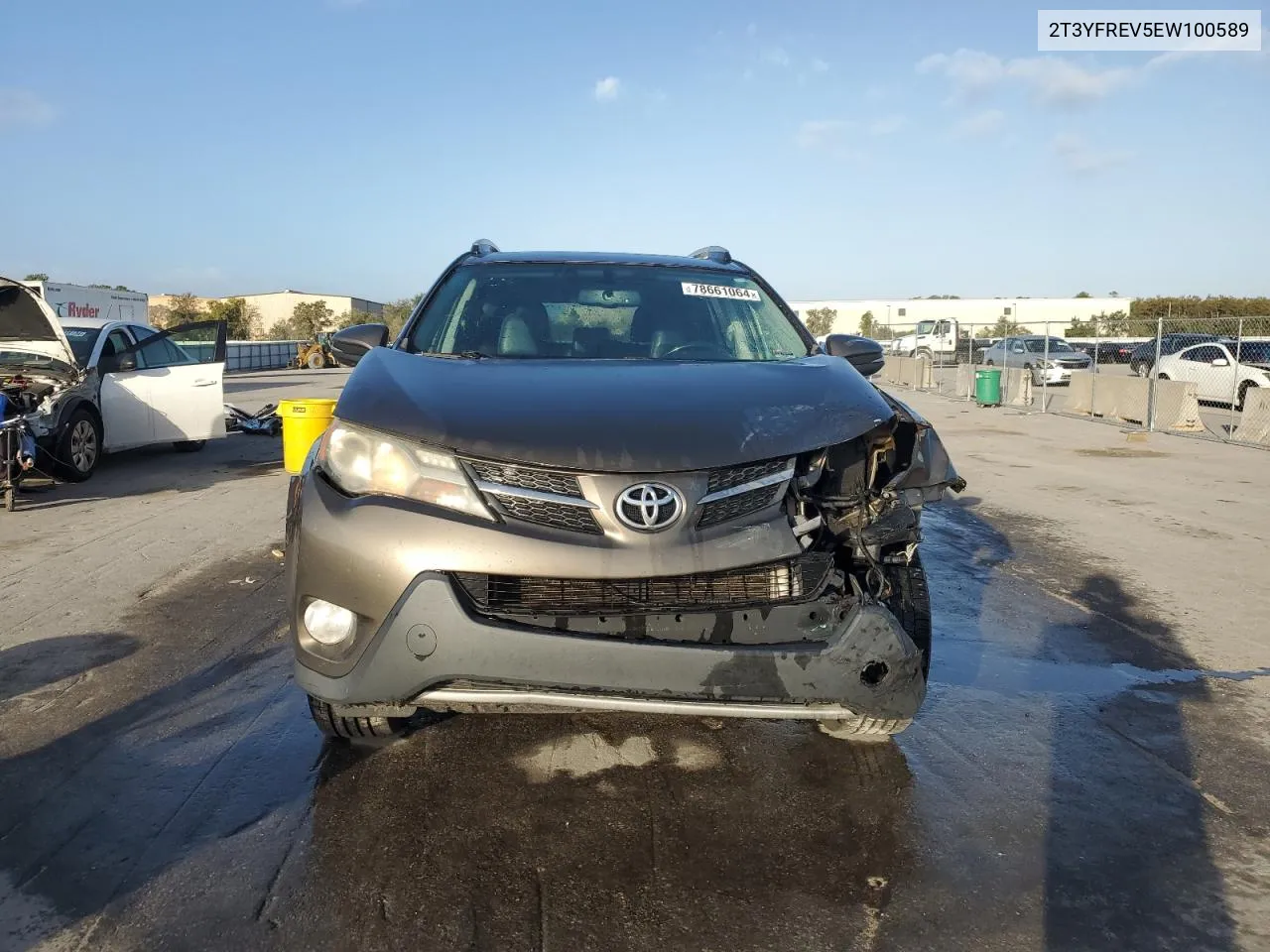 2014 Toyota Rav4 Limited VIN: 2T3YFREV5EW100589 Lot: 78661064