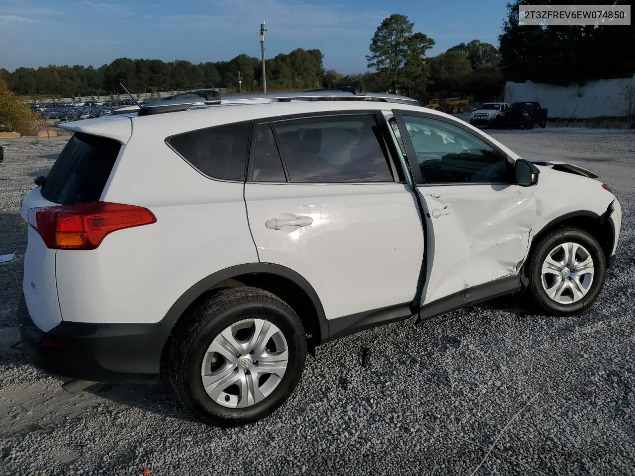 2014 Toyota Rav4 Le VIN: 2T3ZFREV6EW074850 Lot: 78739854