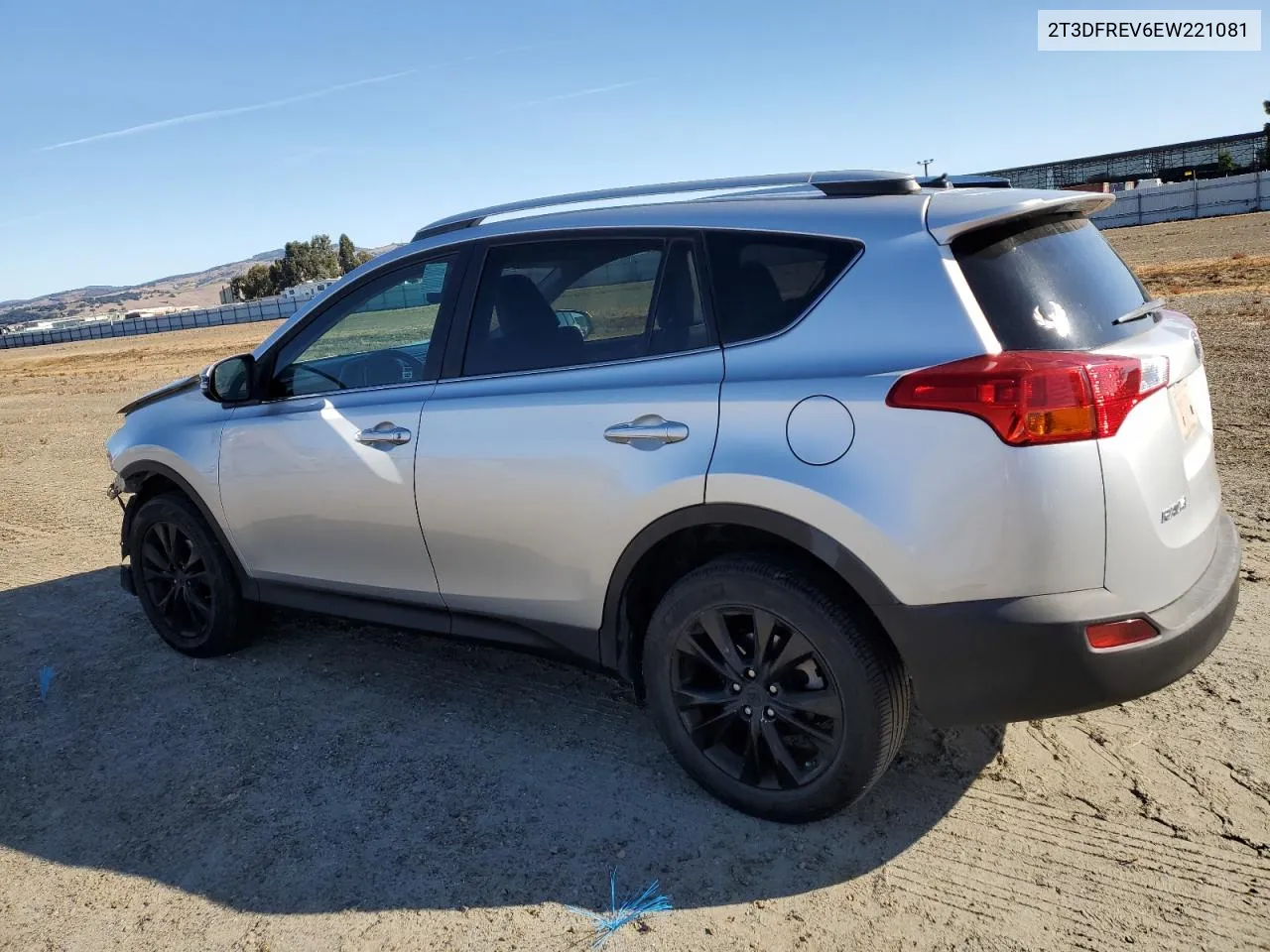 2014 Toyota Rav4 Limited VIN: 2T3DFREV6EW221081 Lot: 78950014