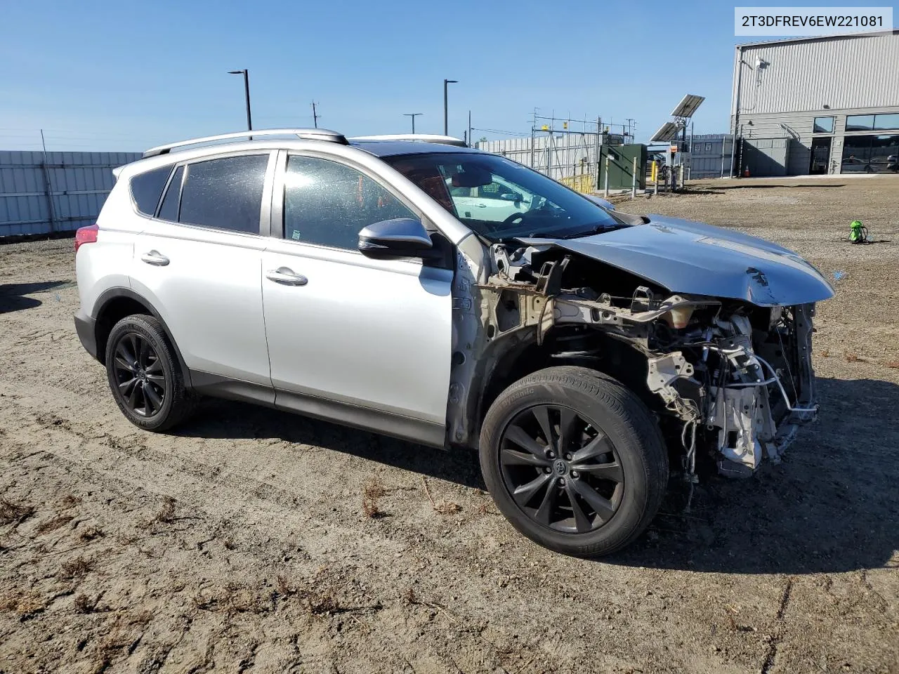 2014 Toyota Rav4 Limited VIN: 2T3DFREV6EW221081 Lot: 78950014