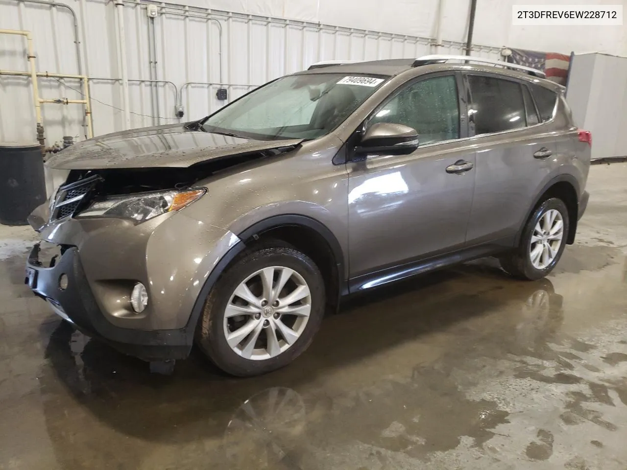 2014 Toyota Rav4 Limited VIN: 2T3DFREV6EW228712 Lot: 79409694