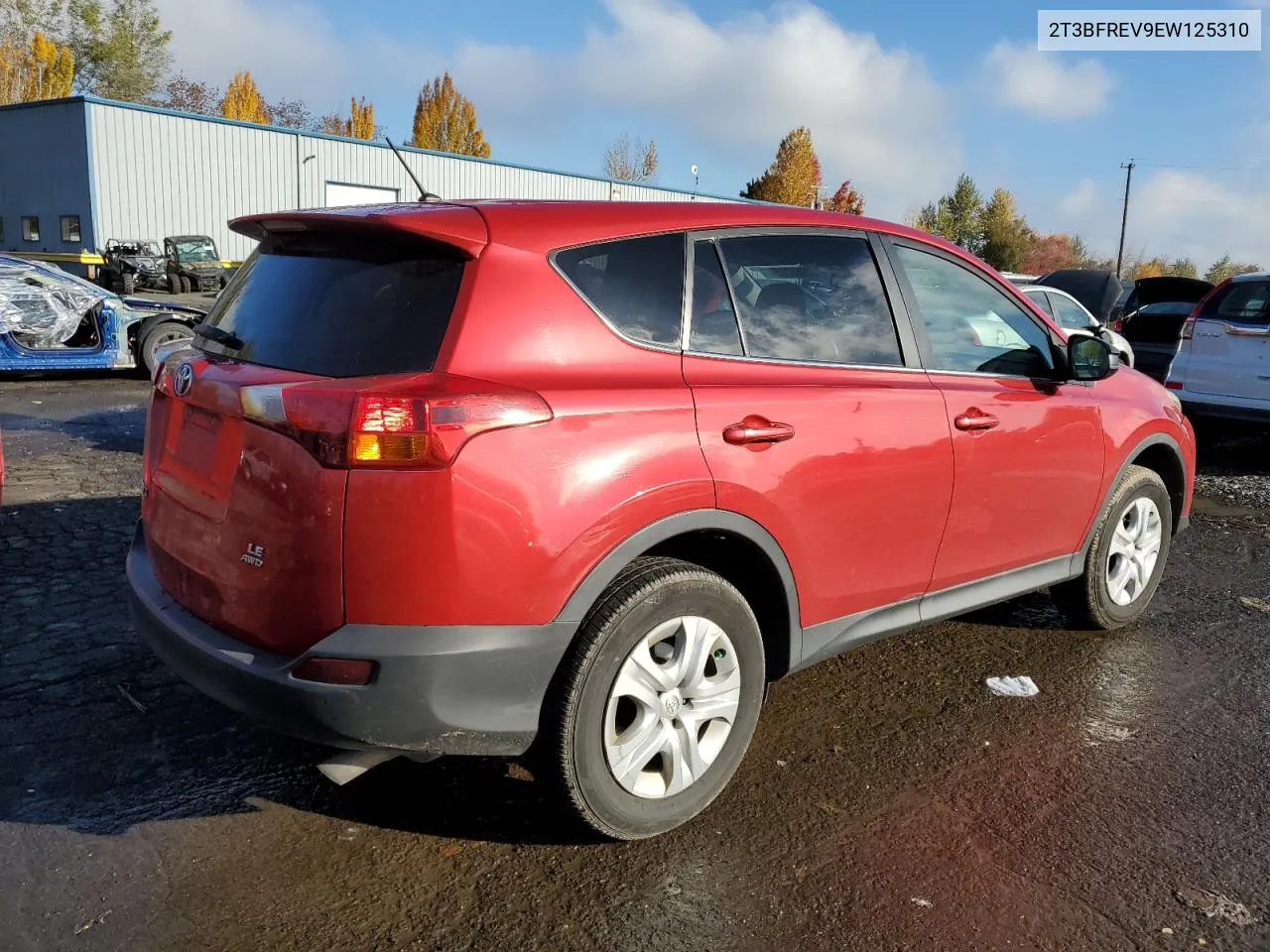 2014 Toyota Rav4 Le VIN: 2T3BFREV9EW125310 Lot: 79652354