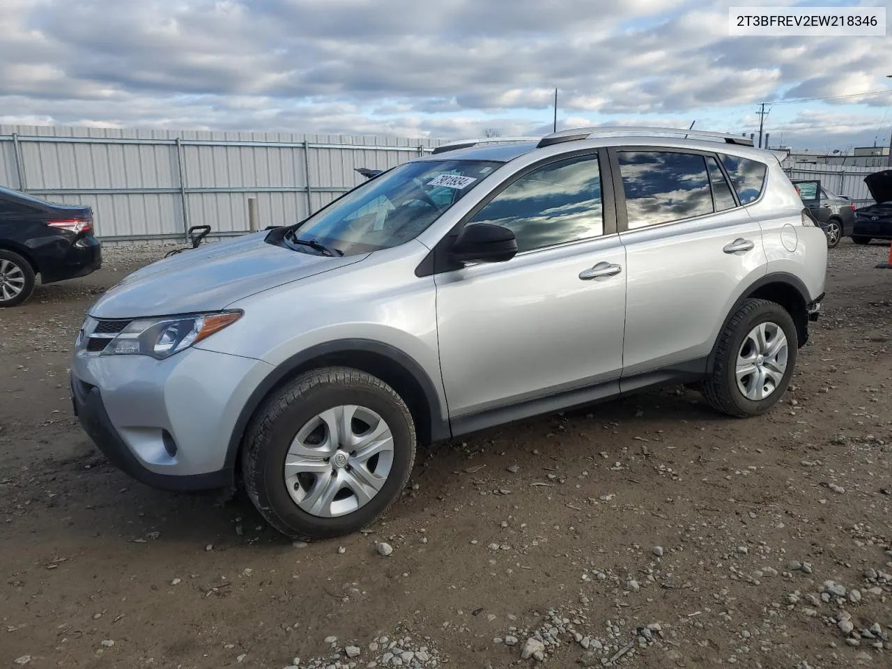 2014 Toyota Rav4 Le VIN: 2T3BFREV2EW218346 Lot: 79818934