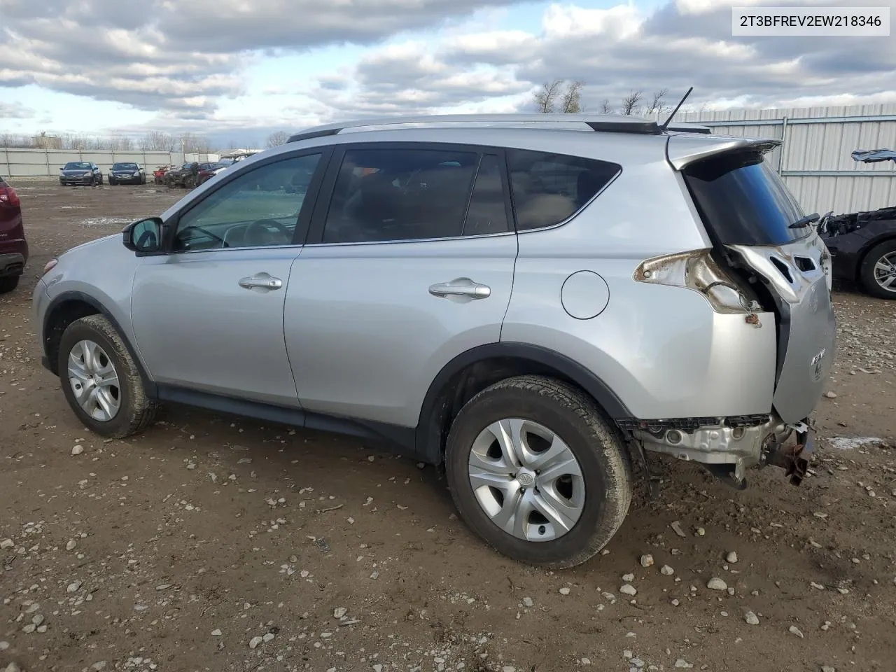 2014 Toyota Rav4 Le VIN: 2T3BFREV2EW218346 Lot: 79818934