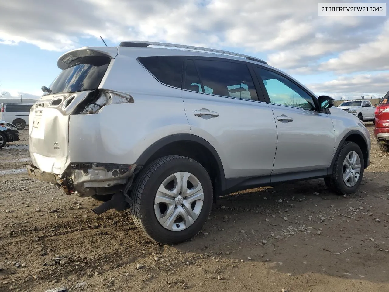 2014 Toyota Rav4 Le VIN: 2T3BFREV2EW218346 Lot: 79818934