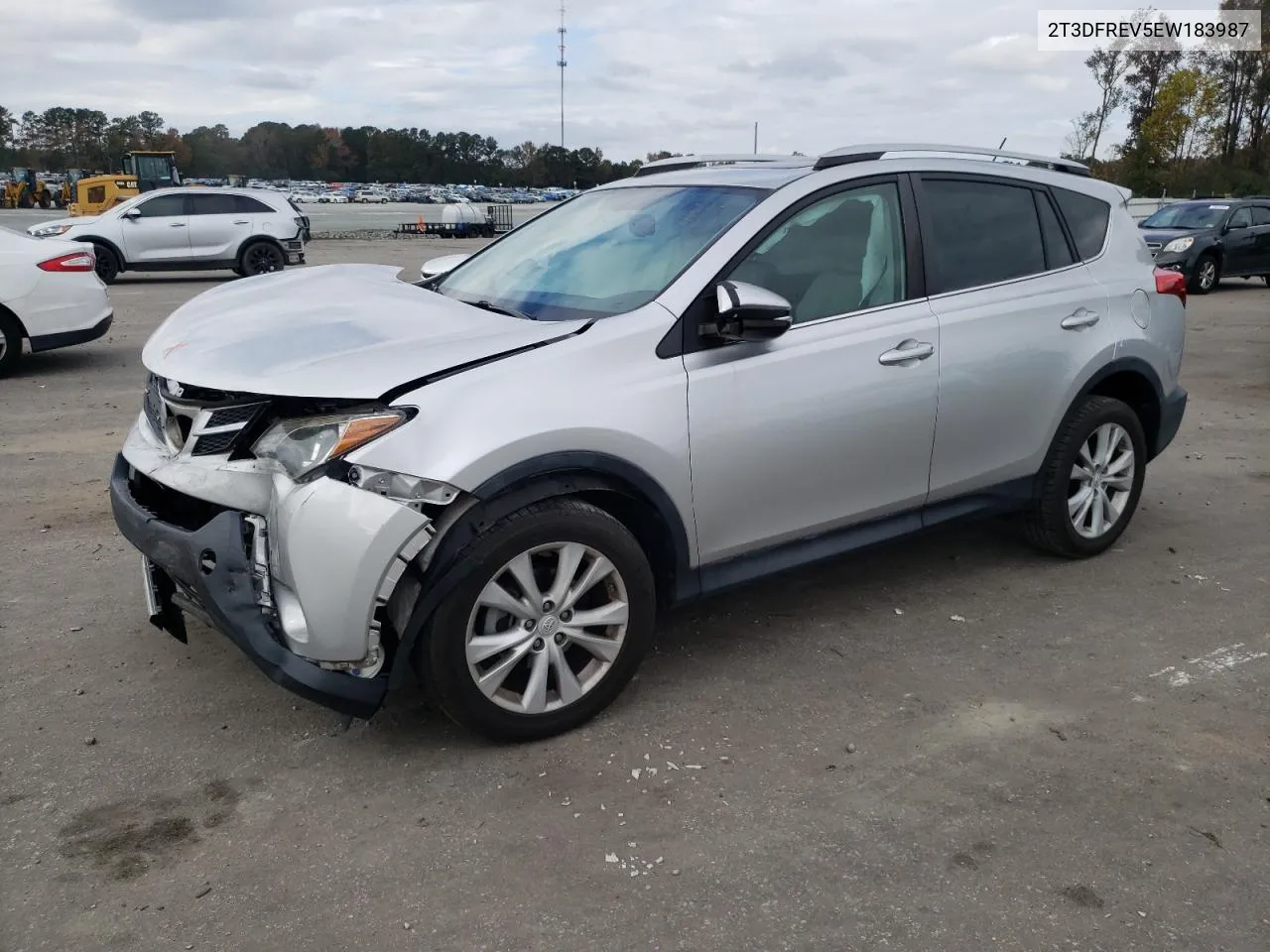 2T3DFREV5EW183987 2014 Toyota Rav4 Limited