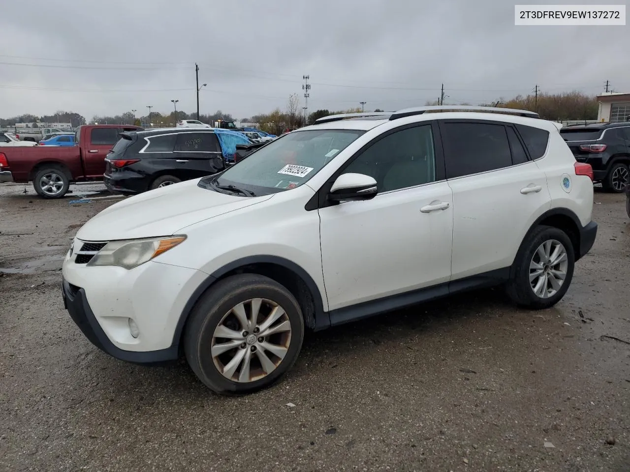 2014 Toyota Rav4 Limited VIN: 2T3DFREV9EW137272 Lot: 79922924