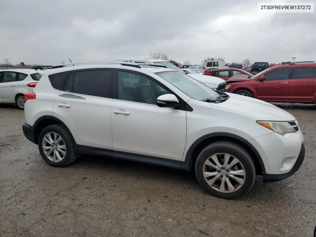 2014 Toyota Rav4 Limited VIN: 2T3DFREV9EW137272 Lot: 79922924