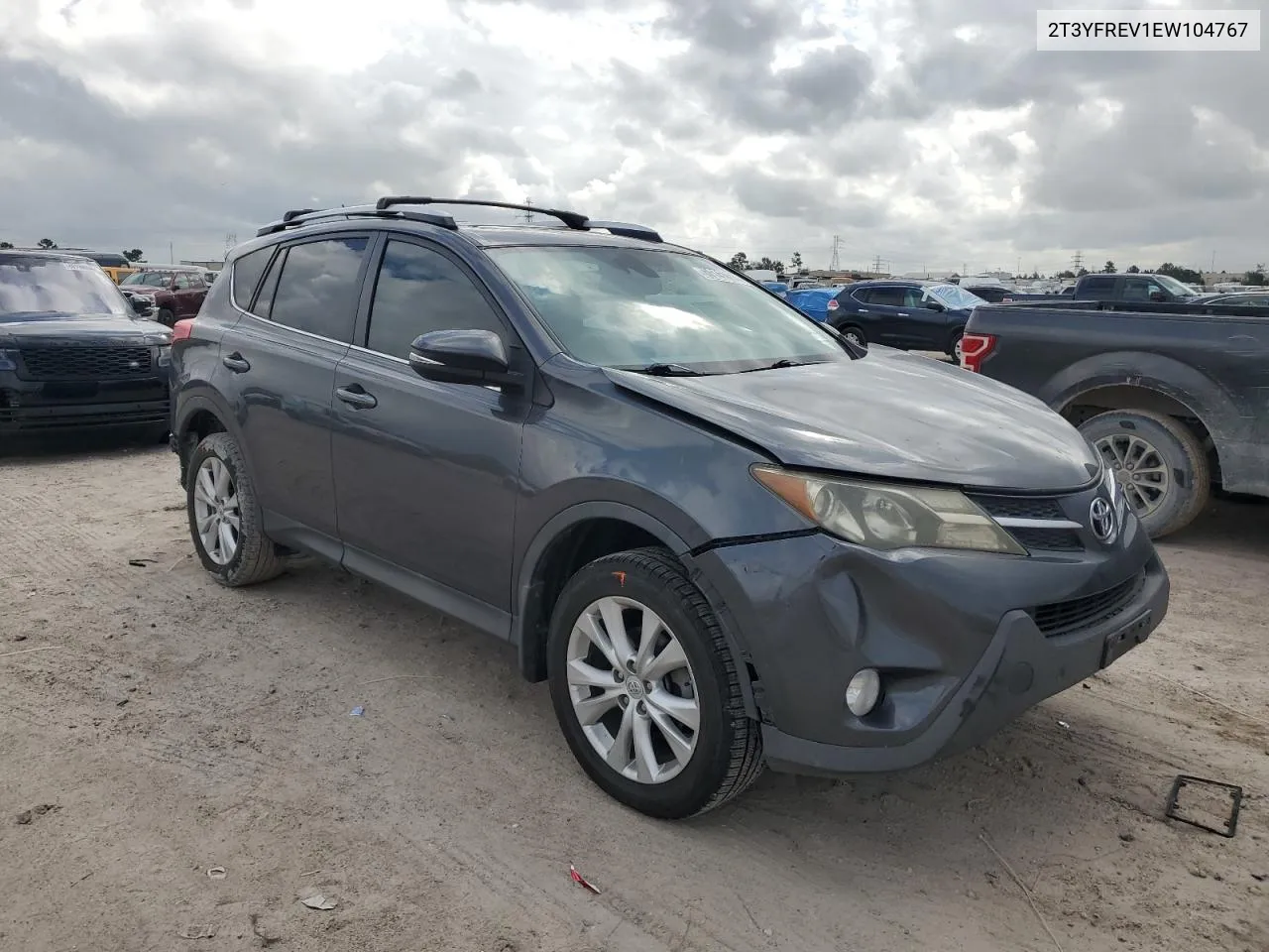 2014 Toyota Rav4 Limited VIN: 2T3YFREV1EW104767 Lot: 80141614