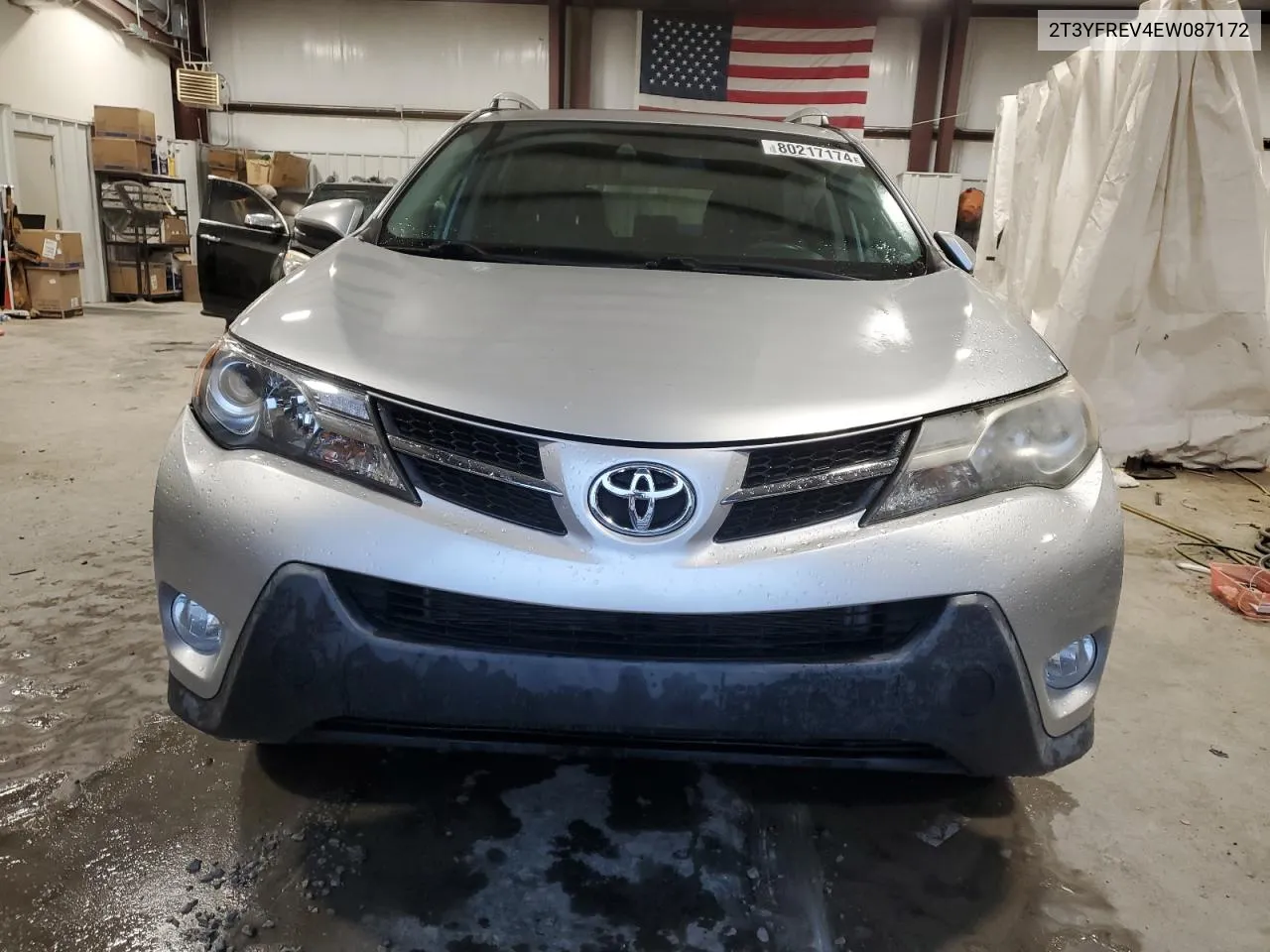 2014 Toyota Rav4 Limited VIN: 2T3YFREV4EW087172 Lot: 80217174