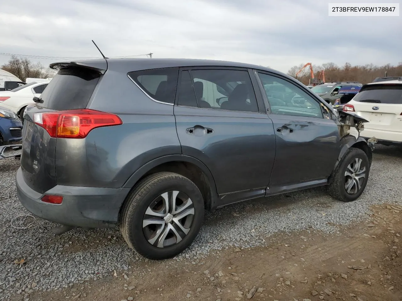 2014 Toyota Rav4 Le VIN: 2T3BFREV9EW178847 Lot: 80434224