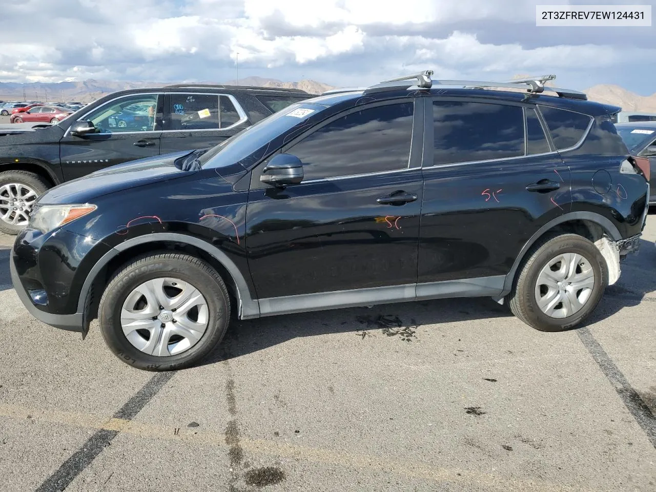 2014 Toyota Rav4 Le VIN: 2T3ZFREV7EW124431 Lot: 80792354