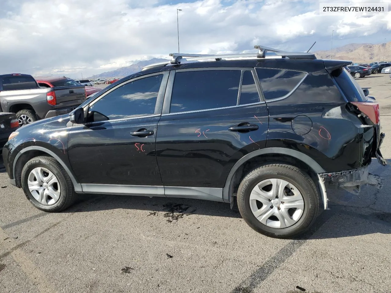 2014 Toyota Rav4 Le VIN: 2T3ZFREV7EW124431 Lot: 80792354