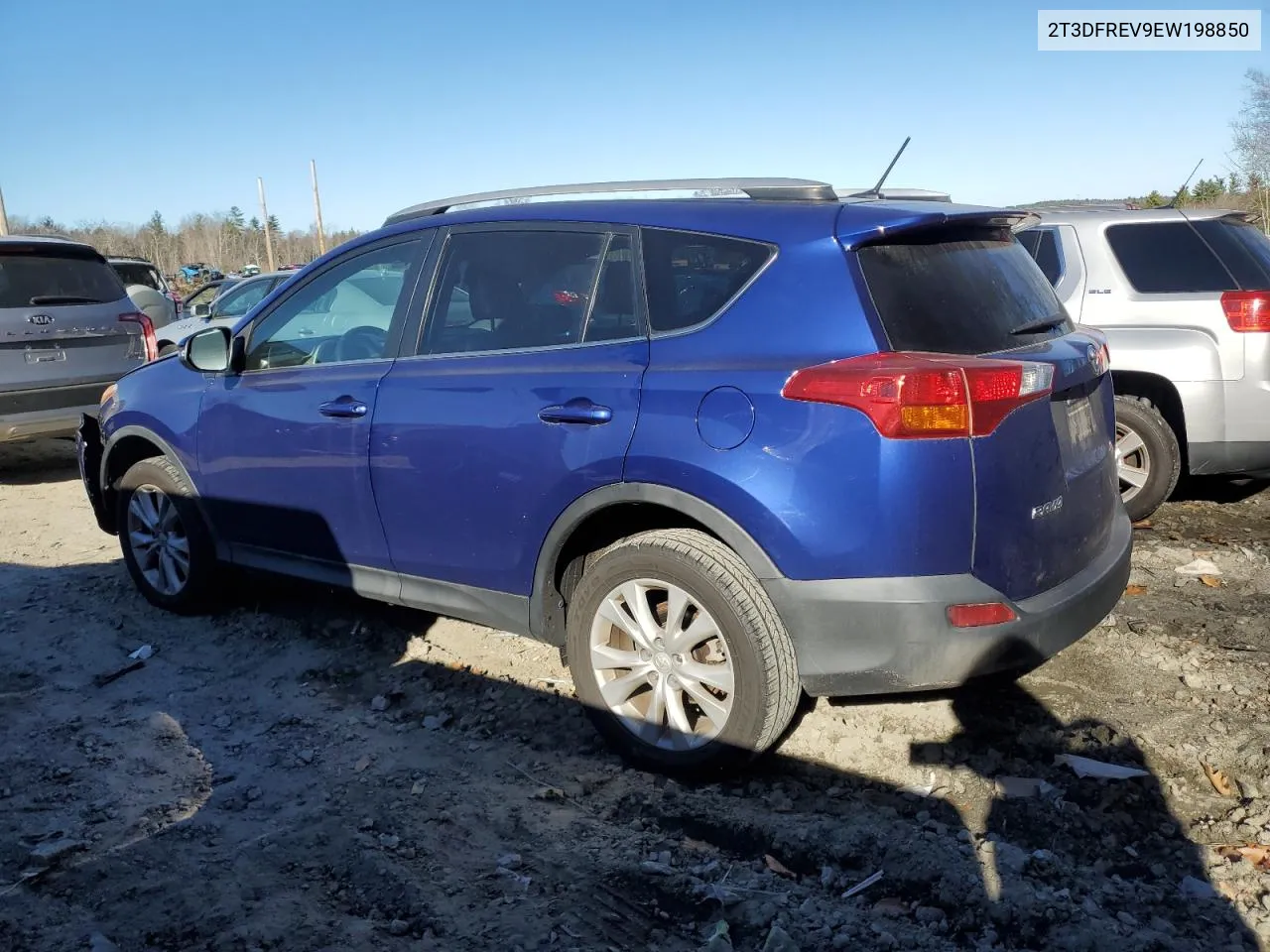 2014 Toyota Rav4 Limited VIN: 2T3DFREV9EW198850 Lot: 80882884