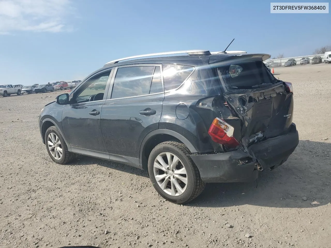 2015 Toyota Rav4 Limited VIN: 2T3DFREV5FW368400 Lot: 46039804