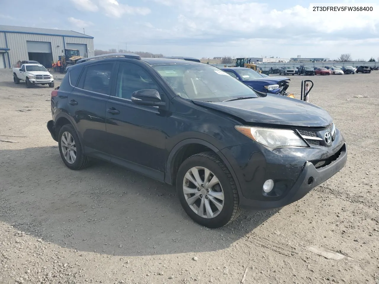 2015 Toyota Rav4 Limited VIN: 2T3DFREV5FW368400 Lot: 46039804