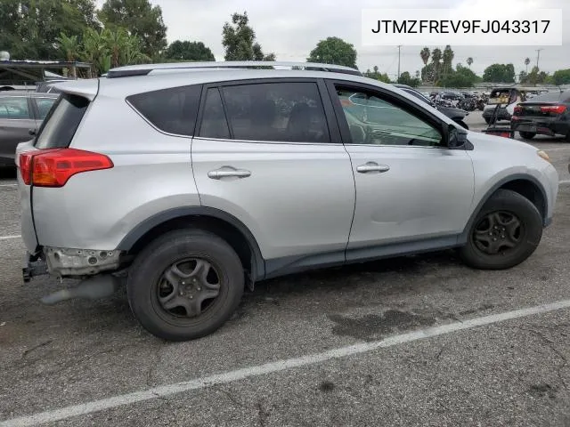 2015 Toyota Rav4 Le VIN: JTMZFREV9FJ043317 Lot: 54377484