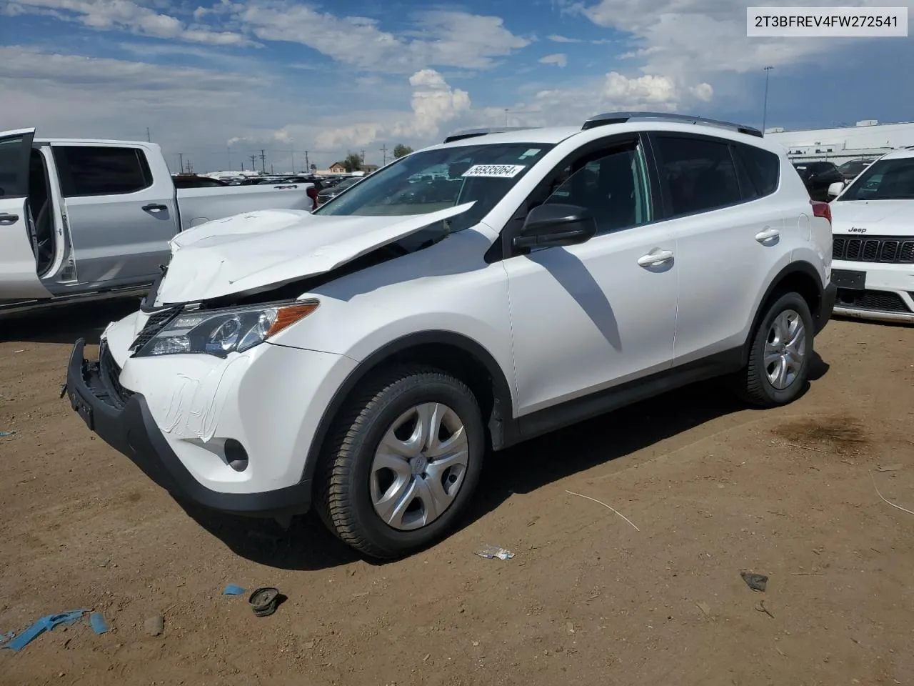 2015 Toyota Rav4 Le VIN: 2T3BFREV4FW272541 Lot: 56935064