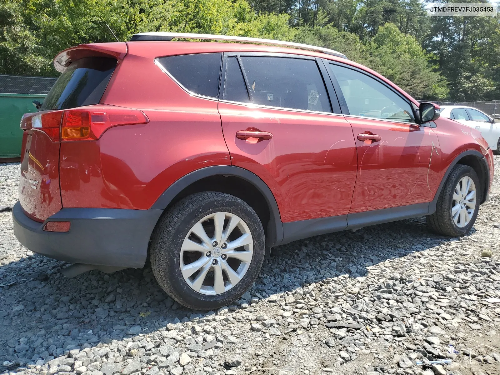 2015 Toyota Rav4 Limited VIN: JTMDFREV7FJ035453 Lot: 61654094