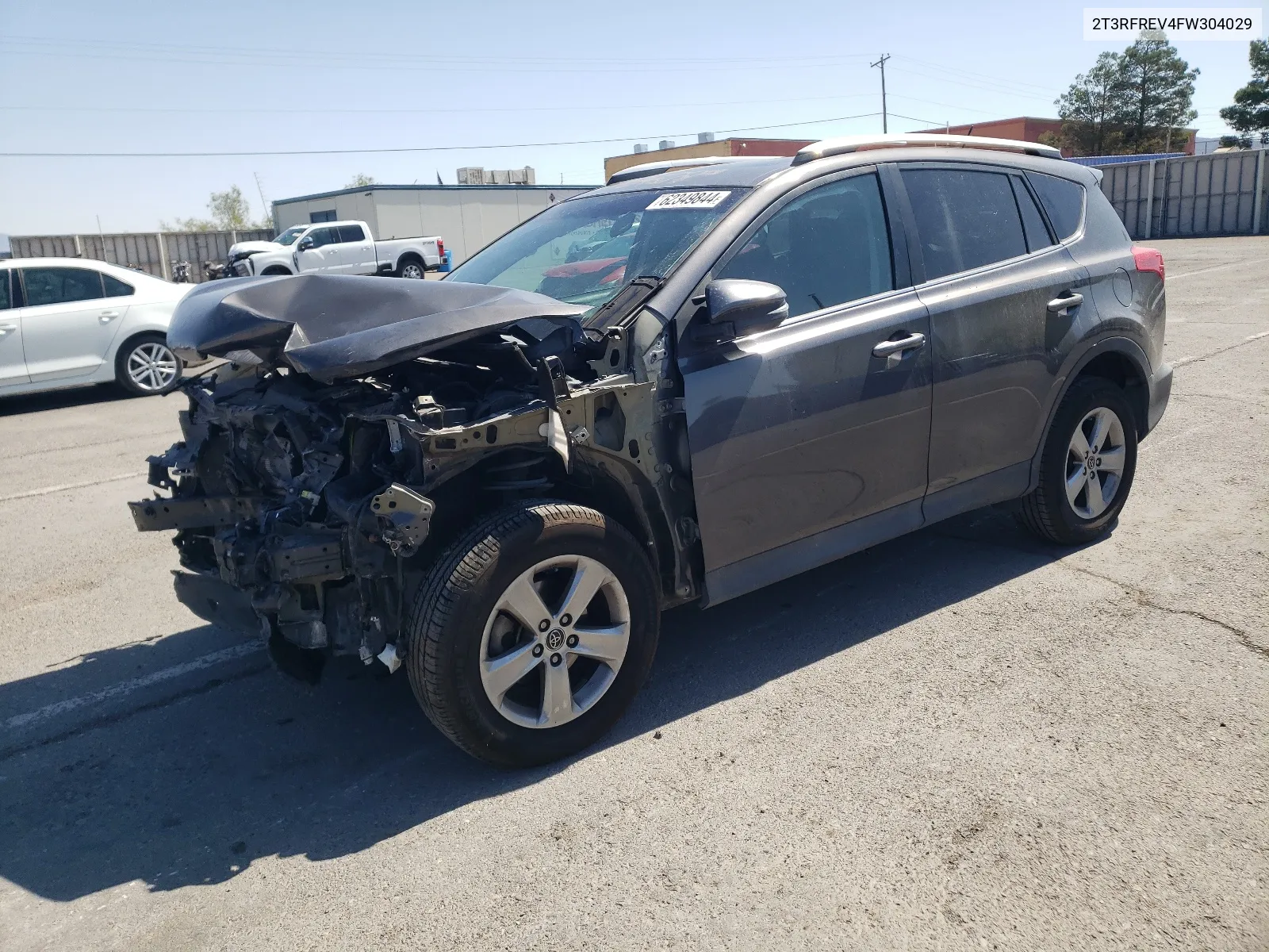 2015 Toyota Rav4 Xle VIN: 2T3RFREV4FW304029 Lot: 62349844