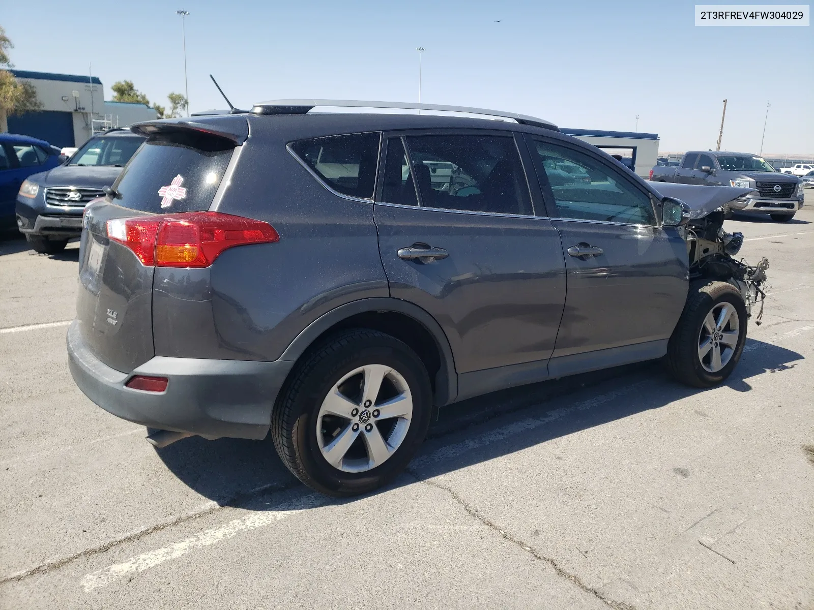 2015 Toyota Rav4 Xle VIN: 2T3RFREV4FW304029 Lot: 62349844