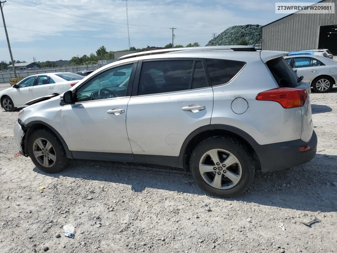 2015 Toyota Rav4 Xle VIN: 2T3WFREV8FW209881 Lot: 67405904