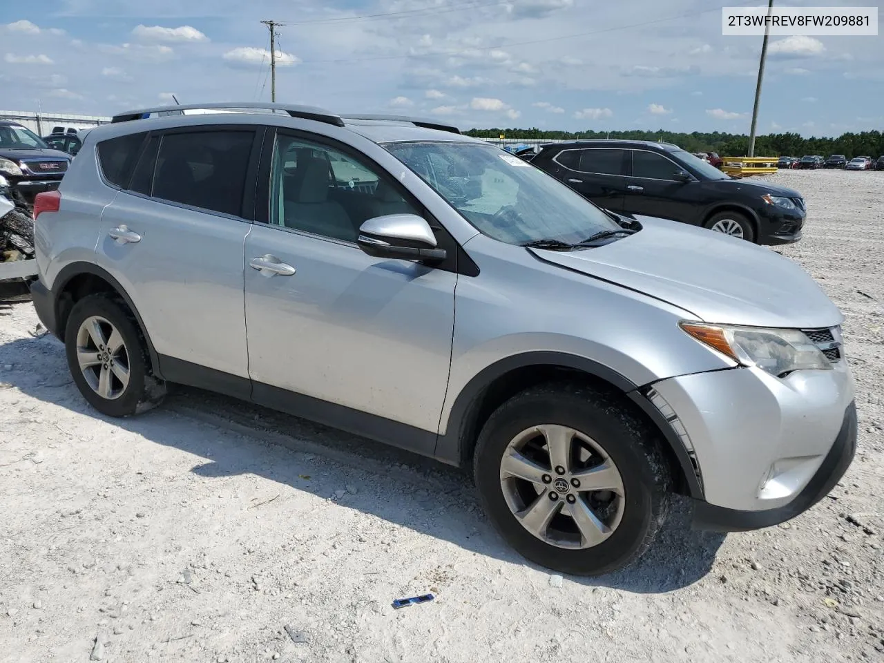 2015 Toyota Rav4 Xle VIN: 2T3WFREV8FW209881 Lot: 67405904