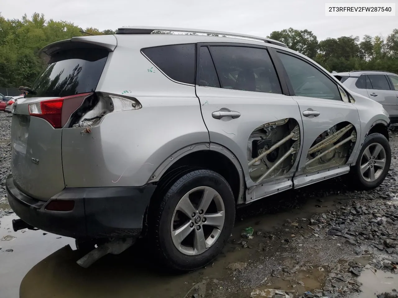 2015 Toyota Rav4 Xle VIN: 2T3RFREV2FW287540 Lot: 71013144