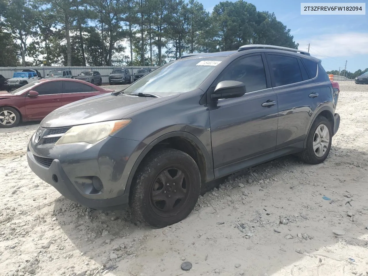 2015 Toyota Rav4 Le VIN: 2T3ZFREV6FW182094 Lot: 71540214