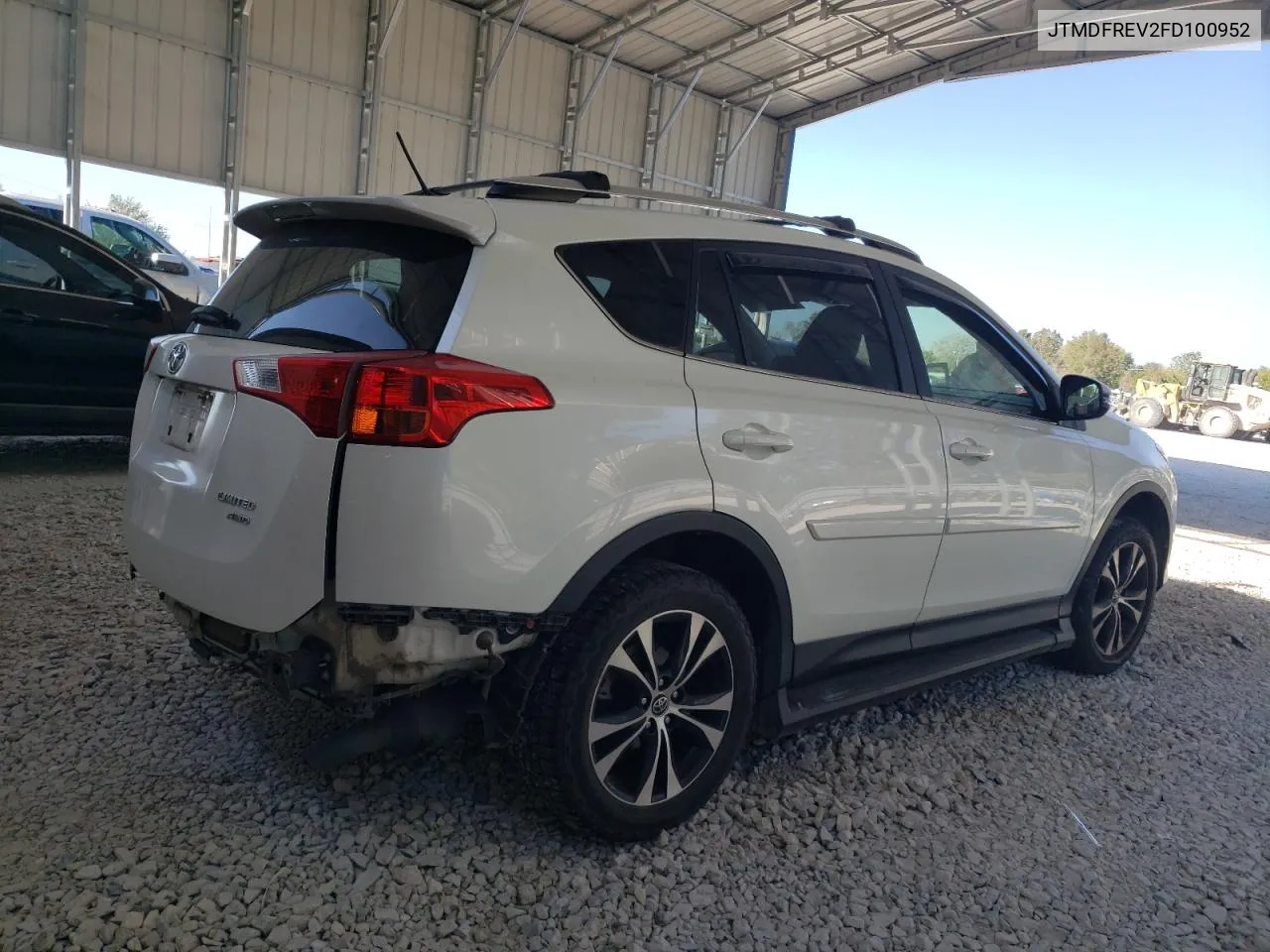 2015 Toyota Rav4 Limited VIN: JTMDFREV2FD100952 Lot: 71742094