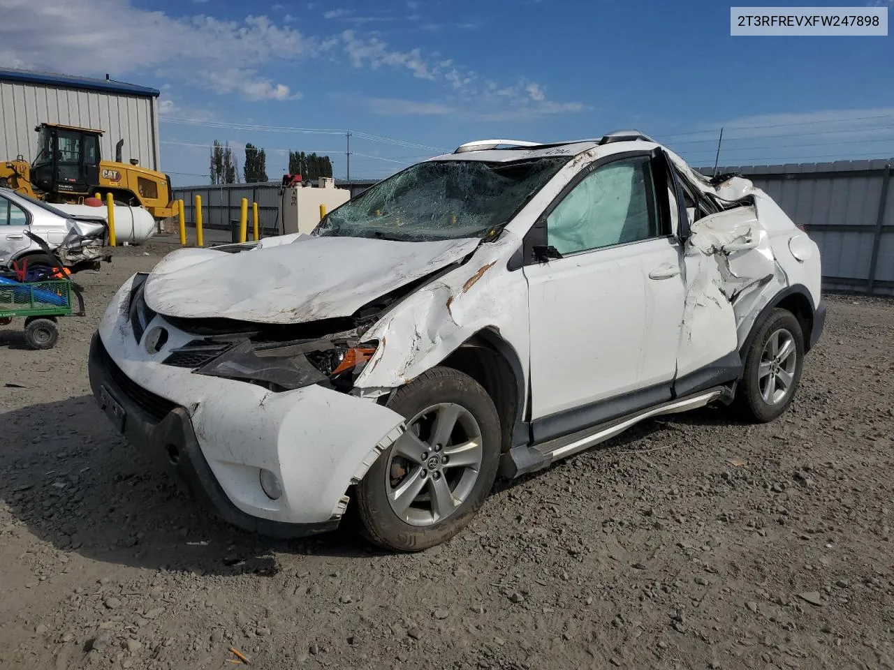 2015 Toyota Rav4 Xle VIN: 2T3RFREVXFW247898 Lot: 72174704