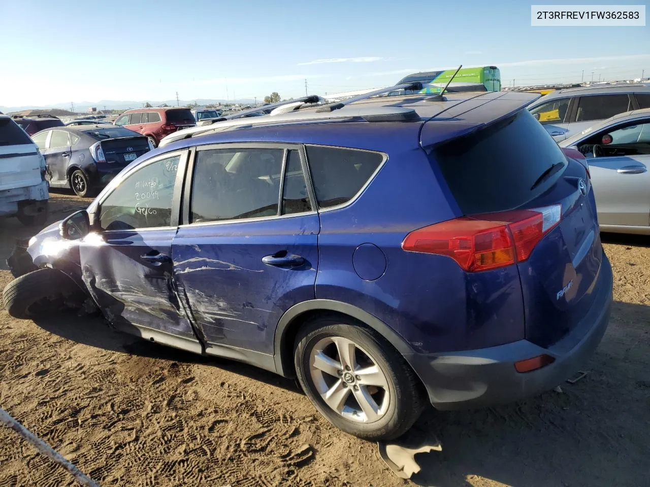 2T3RFREV1FW362583 2015 Toyota Rav4 Xle