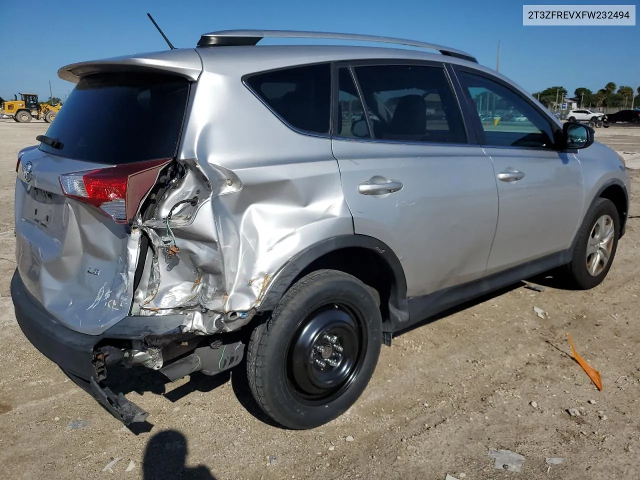 2015 Toyota Rav4 Le VIN: 2T3ZFREVXFW232494 Lot: 72421974