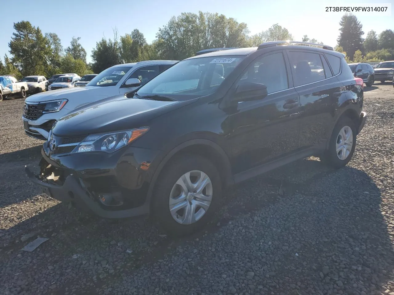 2015 Toyota Rav4 Le VIN: 2T3BFREV9FW314007 Lot: 72721674