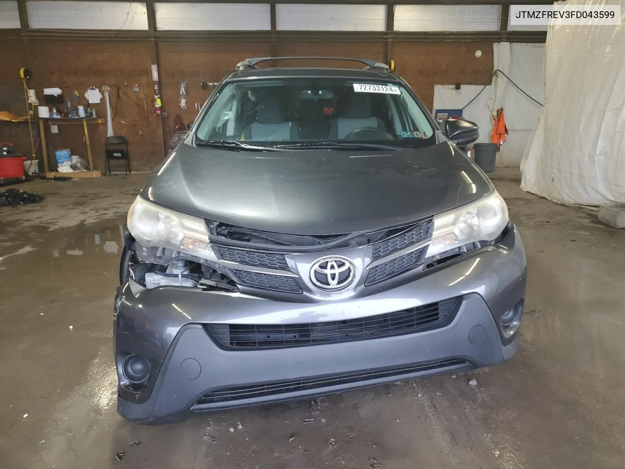 JTMZFREV3FD043599 2015 Toyota Rav4 Le