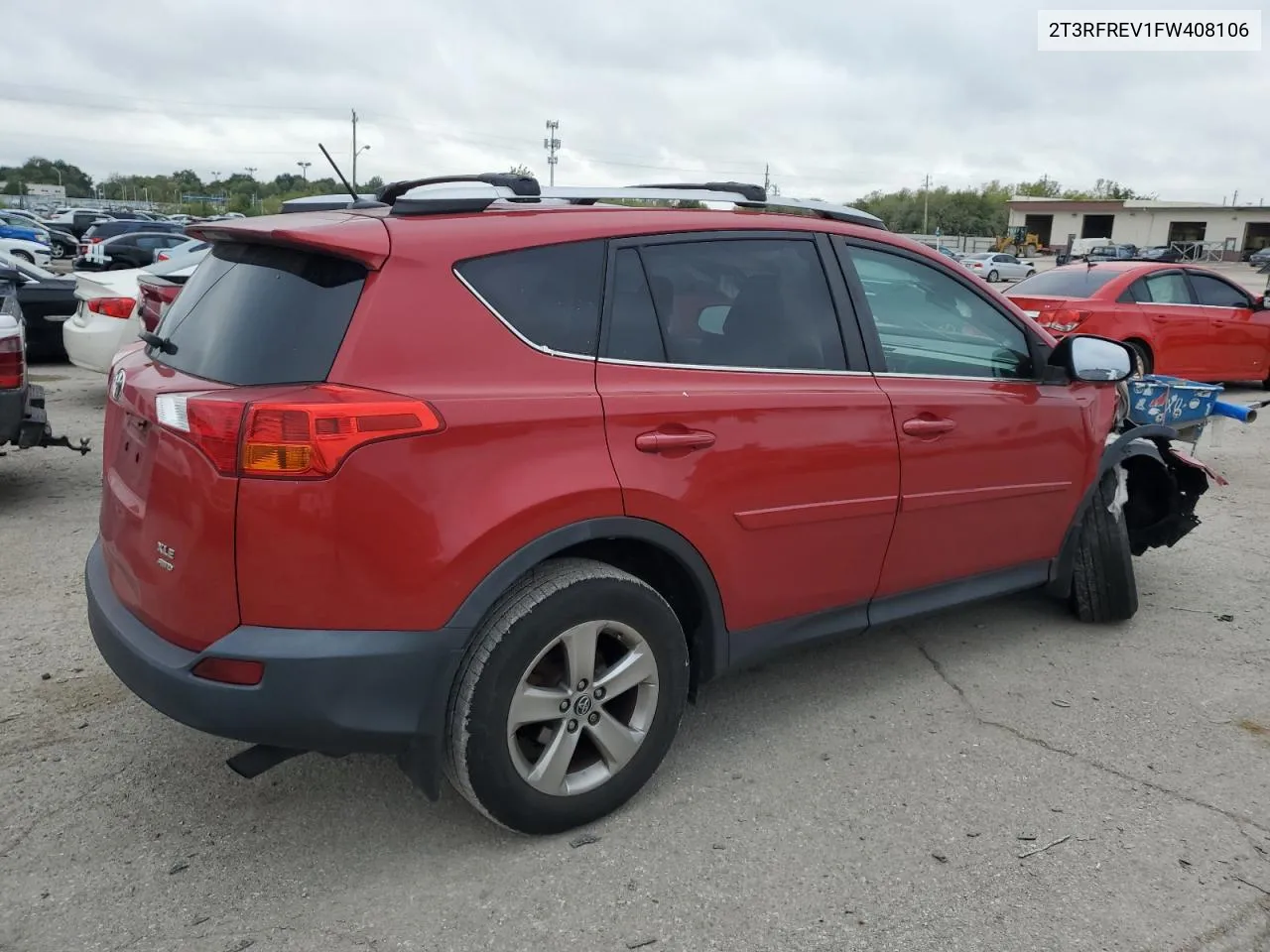 2015 Toyota Rav4 Xle VIN: 2T3RFREV1FW408106 Lot: 72755654