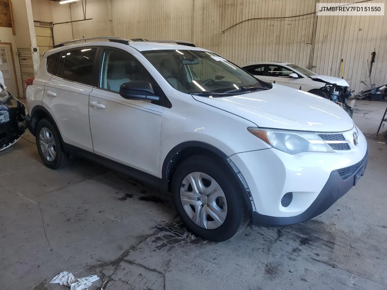 JTMBFREV7FD151550 2015 Toyota Rav4 Le